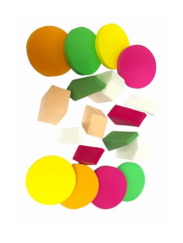 Image of Sedell Paris All Shapes Sponge With Transparents Bottle (Pack of 18)
