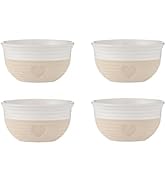 Mason Cash Rustic Charm Set of 4 Mini Bowls, 9.5 x 5cm / 150cm - Stoneware