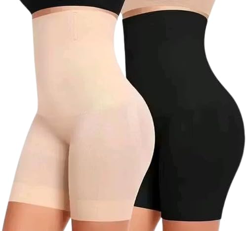 Women?s High Waist Shapewear Pack ? Tummy Control Slimming Panties with Anti-Rolling Strips-picture-52