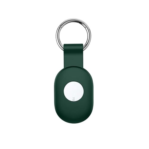 KOOLRIVER�EFor Xiaomi Tag �P�[�X �J�o�[ �V���R�� �ی�P�[�X �J���r�i�t�� For �V���I�~ �^�O �X�}�[�g�g���b�J�[ �����h�~ ���P�[�V�����g���b�J�[ 2026���f��(�O���[��)