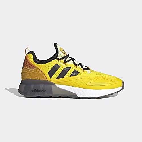 シューズ mariko3boy adidas Tênis masculino Ninja ZX 2K Boost, Amarelo/Ouro
