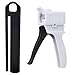 MEELYHOME 50ml 10:1 Manual Two Component AB Epoxy Sealant Applicator Structure Adhesive Squeeze Mixed Caulking Dispenser Tool Squeeze Caulking Dispenser