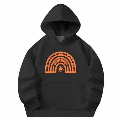 Girls Cute Printed Hoodies Oversized Long Sleeve Pullover Casual Sweatshirt Tops Fall Winter Trendy Preppy Clothes3