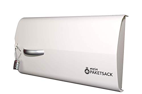 Preisvergleich Produktbild mein PAKETSACK Safety - die sichere Paketstation für Zuhause mit schnittsicherem Stahlgewebe, Paketbox für alle Paketdienste zur Annahme von Paketen - universelle Montage & platzsparend