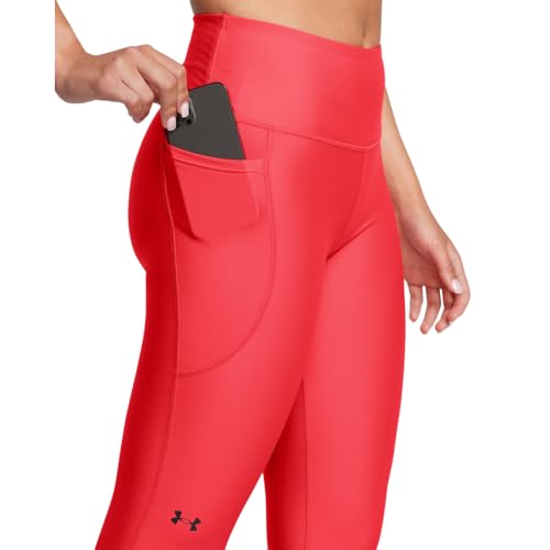 Image of Under Armour Women's HeatGear Armour High Waisted Ankle No-Slip Leggings