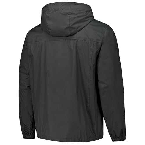 Image of Dunbrooke Men's NFL Tropic Waterproof Packable Full-Zip Hoodie Jacket