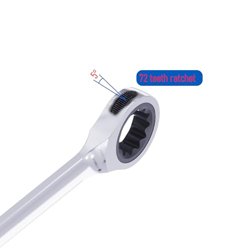 Image of 9 /32 Inch Ratcheting Combination Wrench SAE