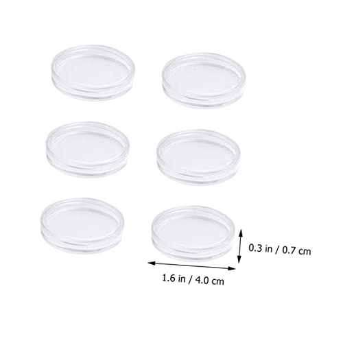 Caja organizadora para monedas de acrílico 60 piezas miniatura 3