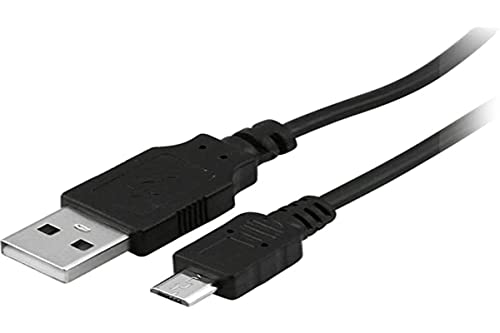 Cabo Micro USB V8 1,8 Metro Preto, 5+