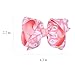 2pcs Halloween Hair Bows for Girls Women, Halloween Pink Ghost Decor Ribbon Hairbow Clips Barrette Alligator Hairpins Teens Toddler Costume Outfit Dress up Party Accessory,4.3in