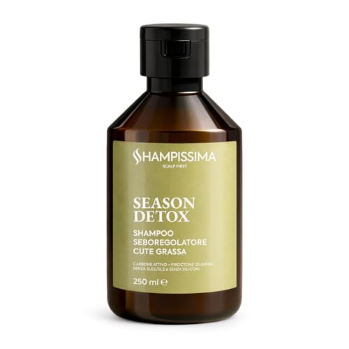 Shampissima Professional, Shampoo Capelli Grassi Professionale - Seboregolatore & Purificante - Ideale per Cute Grassa, 250 ml