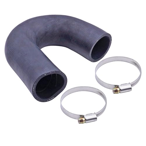 Circulation Pump Hose 8M0071007 32-96879,Circulation Water Pump Hose with Clamps Compatible with Mercruiser 2.5L 3.0L Engine,Replaces Sierra 18-70931