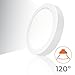 Panel Superficie LED Redondo 20W. Color Blanco Neutro (4500K). Plafon de techo....