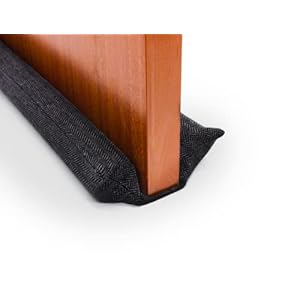 Tochtstopper voor Deuren en Ramen. Herbruikbaar en Wasbaar Tochtstrip, Geluidsisolatie, Kou, Wind, Licht, Stof, Pollen, Insecten. Verstelbaar 80-90cm.