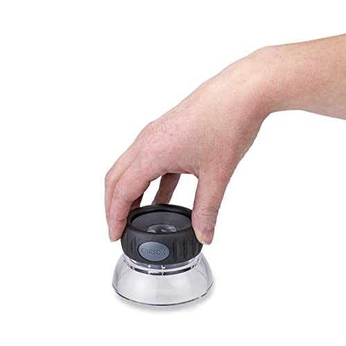Carson LO-10 11.5x LumiLoupe Plus Focusing Stand Magnifier Loupe
