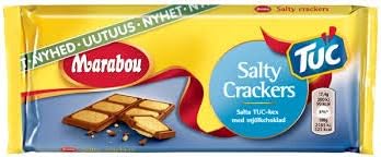 Marabou Chocolate Salty Crackers 87g Scandinavian Candy