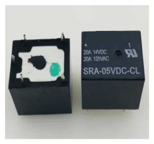 Relé SRA-12VDC-CL con alta capacidad de 20A para sistemas de automoción