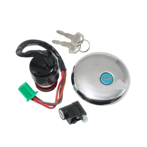 Kit de verrouillage de contacteur d'allumage haute sécurité à clé pour motos essence GN125