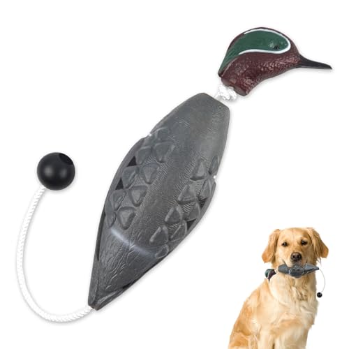 Archerest Dead Sharp-Billed Duck Dummy Bumper Toys for Waterfowl Hunting Retriever Dog Training, Floating Bird Dummy Trainer Outdoor Soft Durable Realistic Fowl