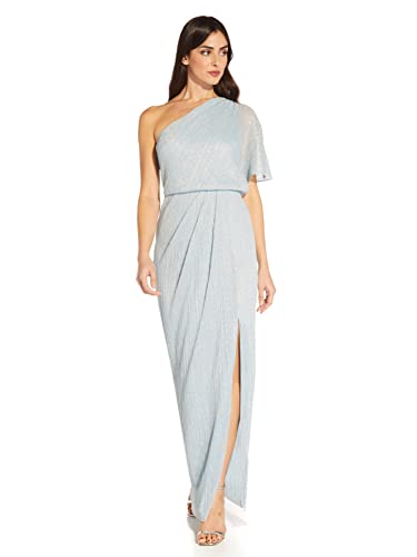 Image of Adrianna Papell Women's Metallic Mesh Gown