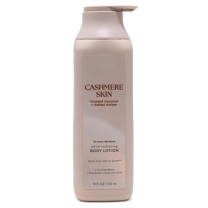 Sc ent Th-eory Body Lotion with Shea Butter All Skin Types Cashmere Skin 18 oz
