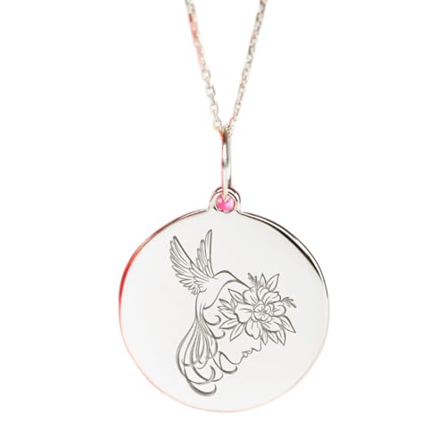 Collier colibri argent 925 LKBEADS, le cadeau mixte idéal pour célébrer un moment unique