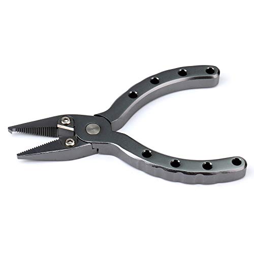 Alicate de pesca, Andoer Mini alicate de pesca portátil removedor de anzol Alicate de pesca tesoura