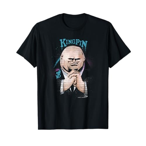 Marvel Spider-Man: Into the Spider-Verse Kingpin Graffiti Camiseta