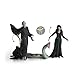 Schleich Harry Potter - 3PC Voldemort, Bellatrix Lestrange and Nagini Figurines - Harry Potter Set - Wizarding World Collectible Figures for Kids and Adults - Ages 6+ | 42684