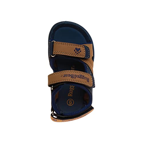 Image of Rugged Bear Kids Boys Girls Open-Toe Outdoor Sport Water Sandals - beach pool slide adjustable strap shoes athletic summer (Toddler /Little Kid /Big Kid)