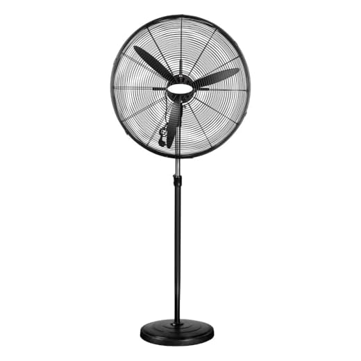 Bilake Ventilador de pie 280W Tormenta 81Ø cm Potente