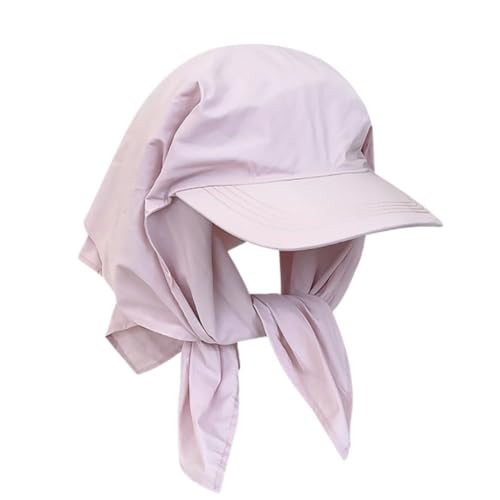 Sombrero para sol con ala ancha y protección para cuello para mujer