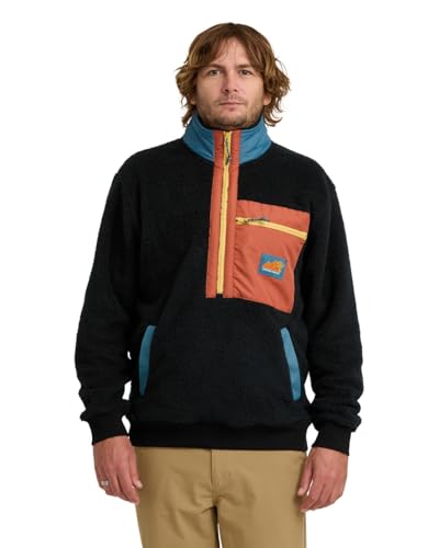 Veste polaire Boundary Peak Billabong XL veste chaude homme pour le quotidien et les sorties nature
