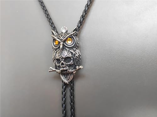 Image of Animal & Plant Bola Tie Bolo Tie Wedding Necklace for Men Women Groomsmen Western Cowboy Necktie
