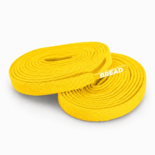 Image of Bread Elastic Xtra Stretch No-Tie Shoelaces - Durable Slip-On Laces for Sneakers & Boots, Kids & Adults, Travel-Friendly
