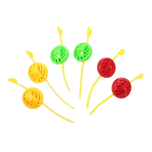 Yardwe 1set Gyro Playthings Fun Decompression for Portable Spinning Tops for Boys for Party Favors and Prizes Safe Material Random Color 15pcs