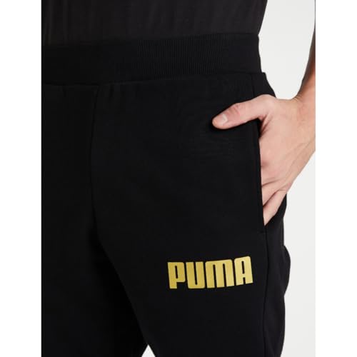 Image of Puma Men's Regular Fit Mid Rise Track Pant