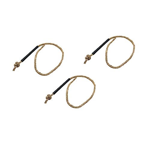 NAMOARLY Flame Fire Rope 3-Piece Set for Camping and Survival Waterproof Fire Ignition Rope