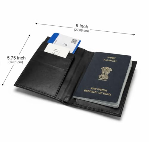 Image of Unisex Polyethylene Multicolor Lightweight Snap Closer Passport Cover (Contemporary)
