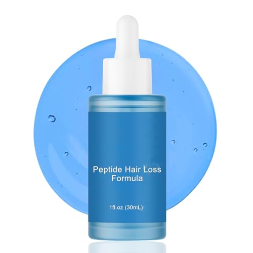 YOOJ GHK-CU Copper Peptide Hair Growth Serum Copper Peptide Hair Growth Oil Hair Loss Treatments for Women & Men Stimulate Hair Regrowth Increase Hair Density Repair Dry Damaged Hair 30ml