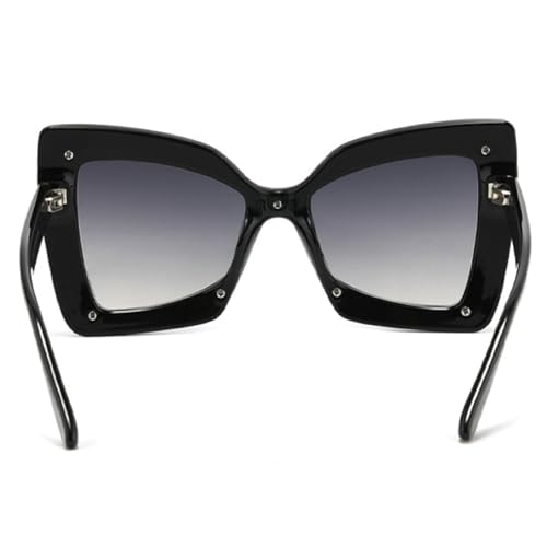 Fashion Cat Eye Butterfly Sunglasses UV400 Women Oversized Sun Glasses Modern Outdoor Travel Sun Shade Eyewear N474