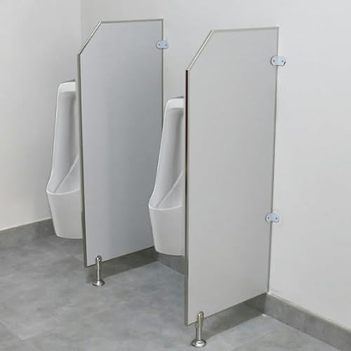 Paneles de privacidad duraderos para urinarios de pared 2