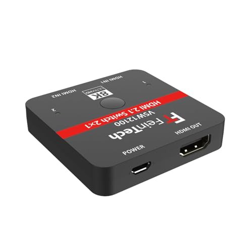 FeinTech VSW12100 HDMI 2.1 Switch 2x1 para conmutar dos consolas en un televisor 2
