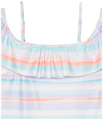 Image of Lucky Brand Girls' One-Piece and Two-Piece Bikini Swimsuits with UPF 50+ Sun Protection, Quick Drying Bathing Suit