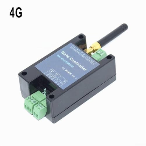 Abridor de puerta inalámbrico 4G GSM G202 con interruptor de control de dial 4