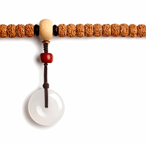 Chapelet Bouddhiste d'Exception en Perles Bodhi Écailles de Dragon