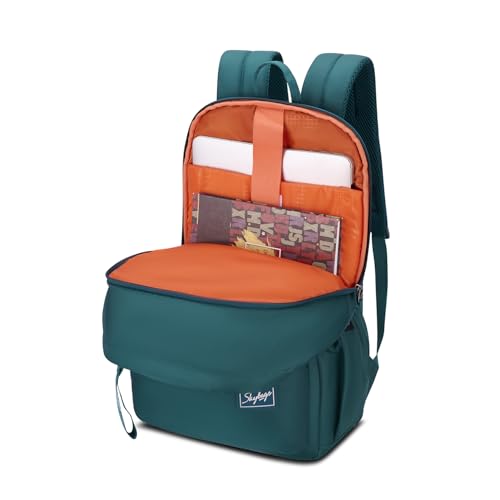 Image of Skybags Fuse 15.6 Inch Compatible Laptop Backpack 18L | 2 Compartments with Quick-Access Front Pocket | Air-Mesh Back Panel & Side Bottle Pocket | Office & Travel Backpack for Men & Women