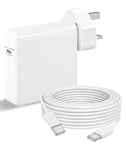 Niniber 106W USB C Super Fast Charger,Compatible with Mac Book Pro Charger,Laptop Power Adapter with 2M USB C to C Cable for Mac Book Pro 16,15,14,13 inch,Mac Book Air 15/13 Inch,and All USB C Device
