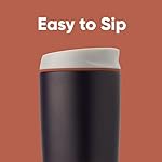 Owala SmoothSip Insulated Stainless Steel Coffee Tumbler, Reusable Iced Coffee Cup, Hot Coffee Travel Mug, BPA Free, 20 oz, Navy (Telescope Tales) - Image 2