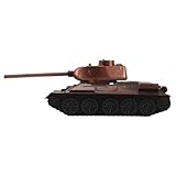 Design compact : mesurant 18 cm, cette petite statue de char est idéale pour décorer une table ou un bureau. elle se glisse facilement dans une vitrine, sur une étagère ou peut servir d’objet décoratif pour les passionnés de matériel militaire, les collectionneurs de maquettes et les amateurs de jouets de chars